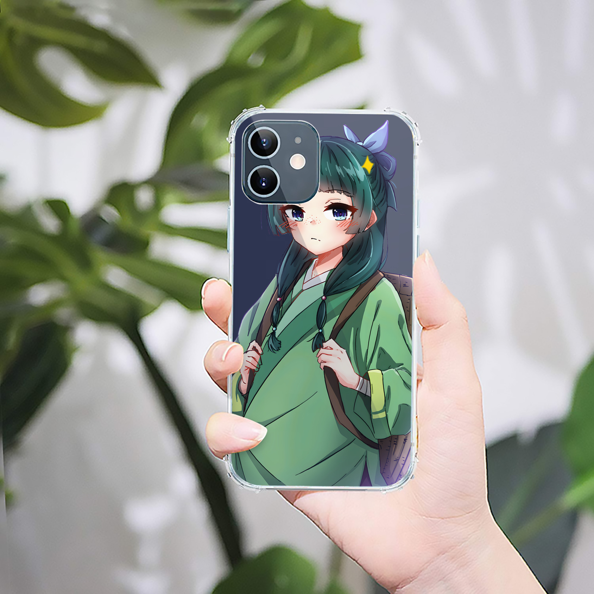 （画像用） 薬屋のひとりごと The Apothecary Diaries 【iPhone 12シリーズ対応】透明スマホケース（クリアソフトケース）